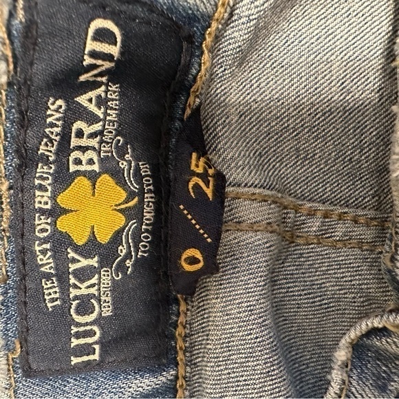 LUCKY Brand Trouble Maker Bridgette Crop High Rise Jeans - Picture 6 of 10